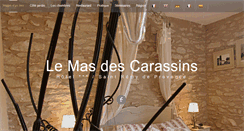 Desktop Screenshot of masdescarassins.com