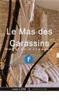 Mobile Screenshot of masdescarassins.com