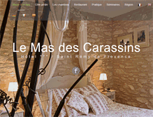 Tablet Screenshot of masdescarassins.com